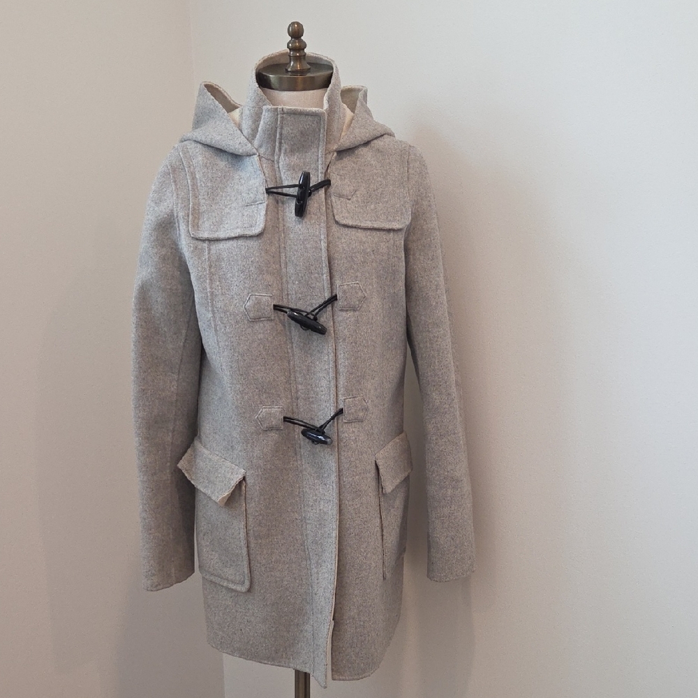 Banana Republic Women's Gray Toggle Coat